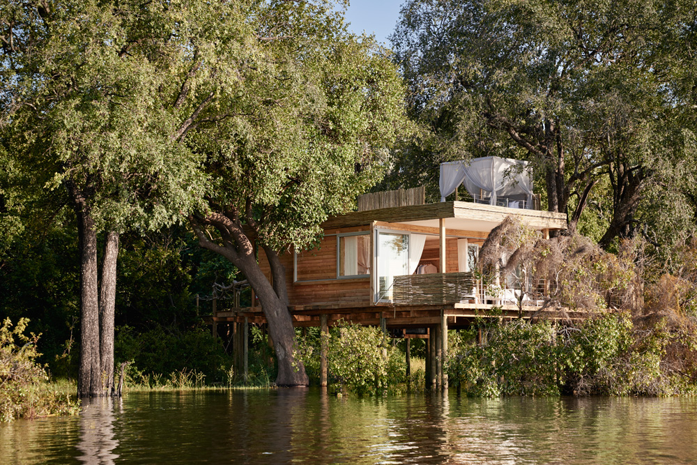 Victoria Falls River Lodge Starbed Treehouse