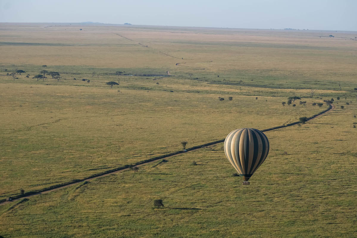 Vistes aèrees del Serengeti, Tanzània