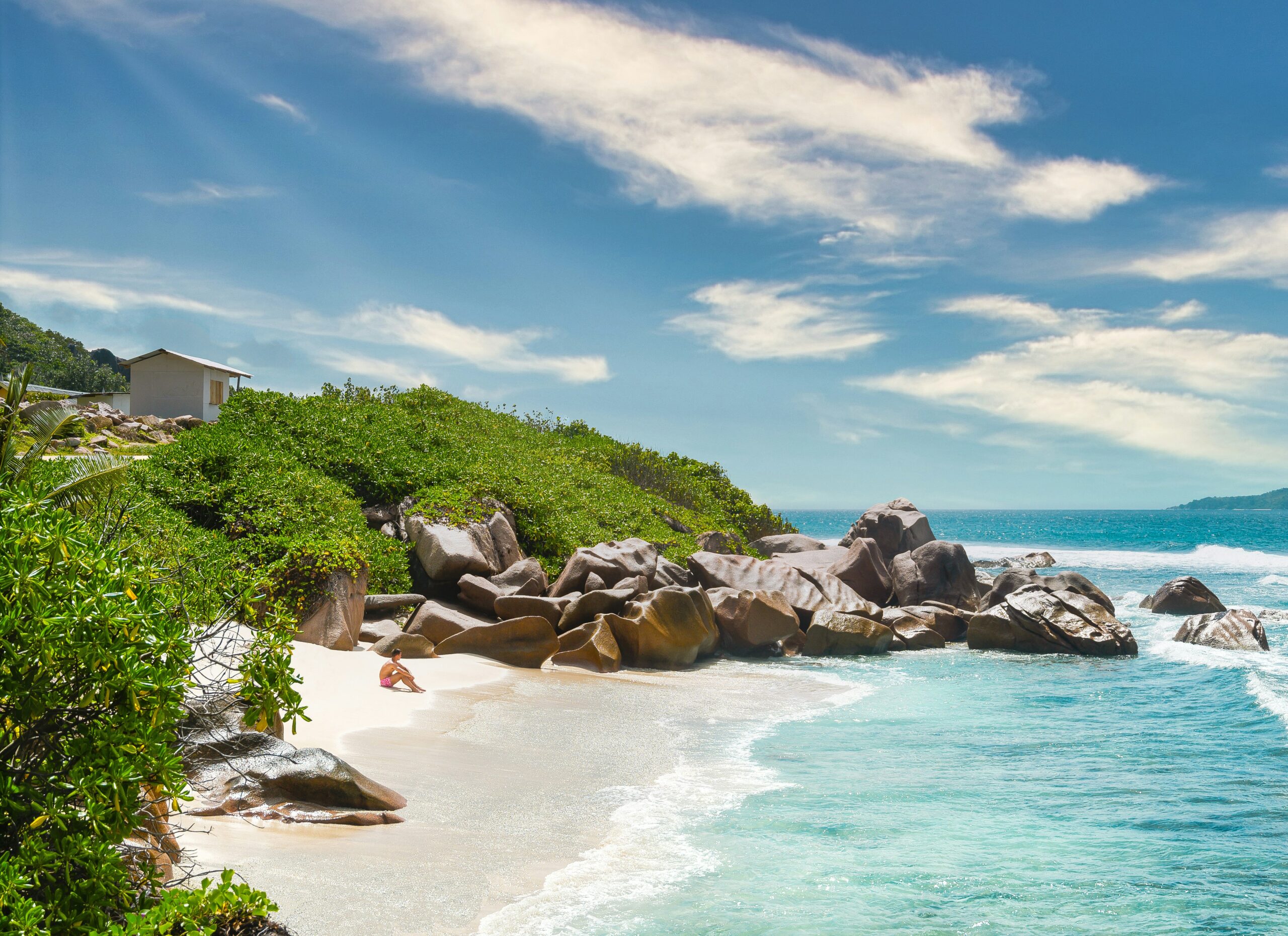 Platja a Seychelles